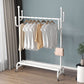 Moderne Style Coat Rack Metallic Free Standing Hooks Design -Kleiderbügel mit Regalen
