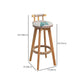 Industrial Rectangle Wood Counter Table 1/3 Pieces Bar Table Set for Living Room