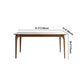Rectangle White Tone Dining Table Sintered Stone Table Retro Modern with 4 Legs Clearhalo ' dining_table' 'Dining Tables & Seating' 'Dining Tables' 'furn' 'furn_dining_table' 'Furniture' 'furniture_dining_table' 'Kitchen & Dining Furniture' 'kitchen&dining_furn' 'kitchen' 'kitchen_dining_table' 1200x1200_70407a4e-5aee-4796-92d6-6e606468065a