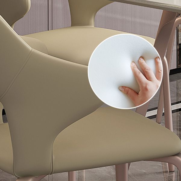 Stile moderno 1/4/5/6/7 pezzi tavolo da pranzo mobili in pietra rettangolo in bianco