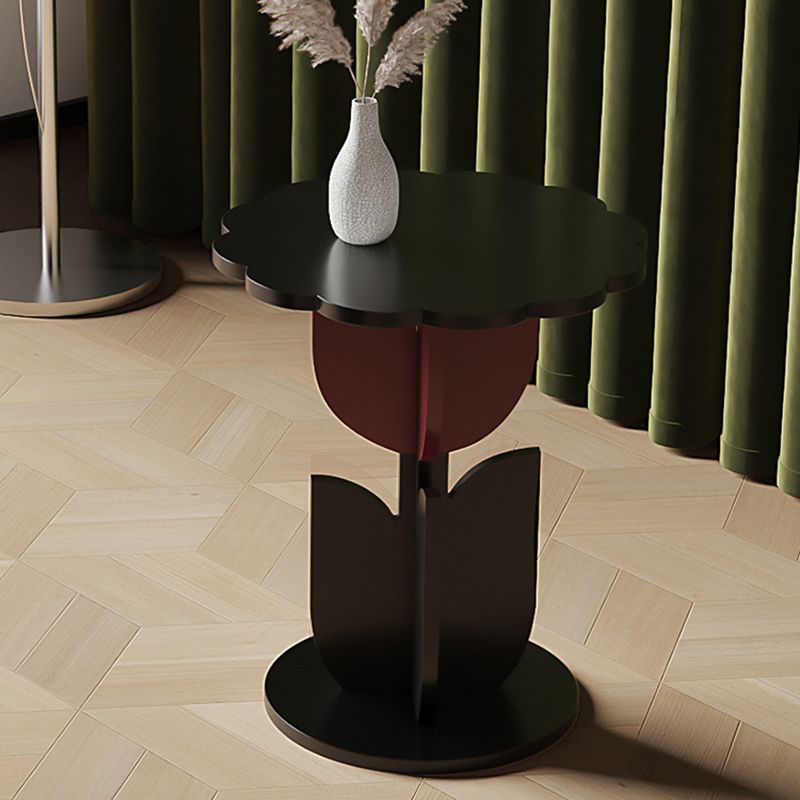 Nordischer runder/geometrischer Couchtisch Holzkaffee oder Endtisch