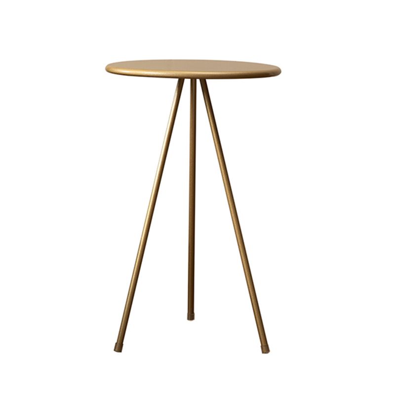 メタルホワイト/グリーン/ブラック/ゴールド3脚ベースデザインラウンドコーヒーテーブル