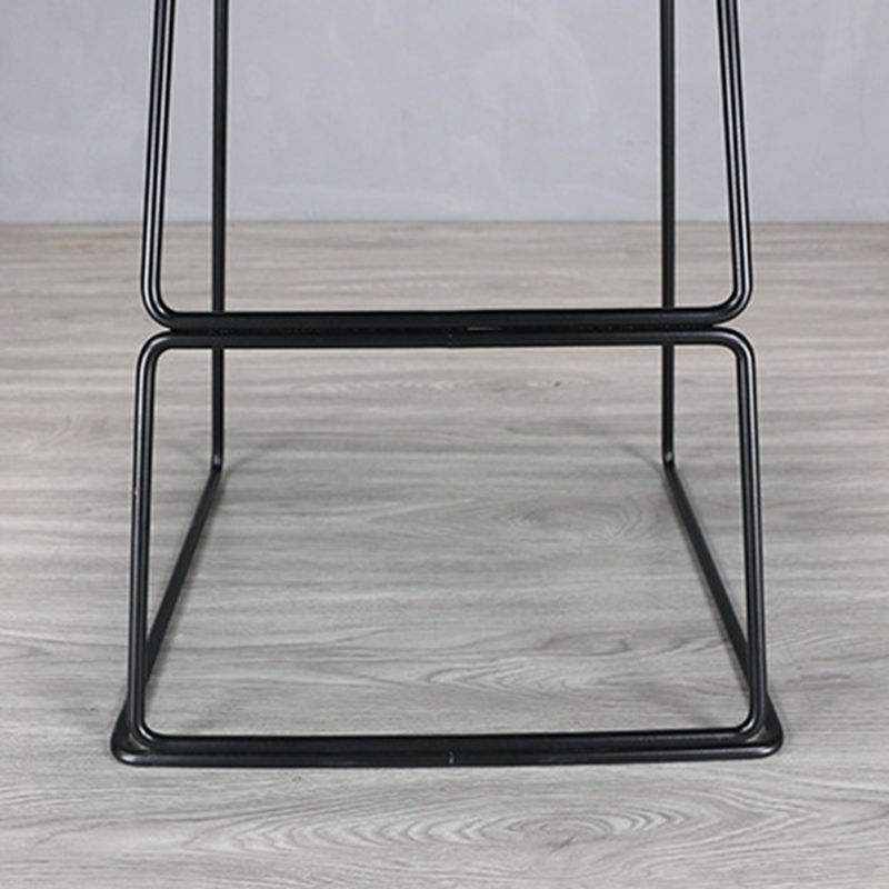 Industrial Style Barstool Metal and Plastic Bar Stool for Dinning Room Clearhalo 'Bar Furniture' 'Bar Stools' 'bar_stools' 'furn' 'furn_bar_stools' 'furniture_bar_stools' 'Kitchen & Dining Furniture' 'kitchen&dining_furn' 'kitchen' 'kitchen_furn' Furniture' 1200x1200_7052af66-f07c-4af7-a064-2d9ec3f235a4