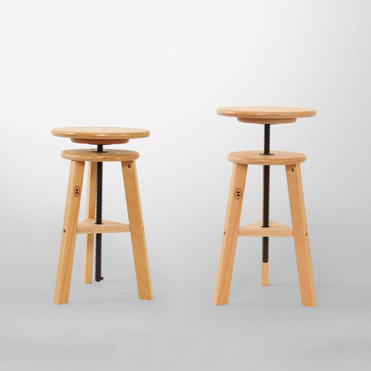 Adjustable Counter Bar Stool Contemporary Armless Wood Bar Stool for Painting Studio Clearhalo 'Bar Furniture' 'Bar Stools' 'bar_stools' 'furn' 'furn_bar_stools' 'furniture_bar_stools' 'Kitchen & Dining Furniture' 'kitchen&dining_furn' 'kitchen' 'kitchen_furn' Furniture' 1200x1200_70533c17-a8d0-495d-95c0-a6da928f4d89