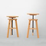 Adjustable Counter Bar Stool Contemporary Armless Wood Bar Stool for Painting Studio Clearhalo 'Bar Furniture' 'Bar Stools' 'bar_stools' 'furn' 'furn_bar_stools' 'furniture_bar_stools' 'Kitchen & Dining Furniture' 'kitchen&dining_furn' 'kitchen' 'kitchen_furn' Furniture' 1200x1200_70533c17-a8d0-495d-95c0-a6da928f4d89