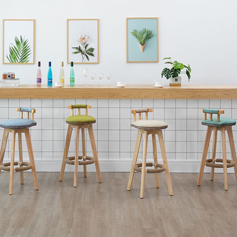 Scandinavian Natural Wood Counter Stools Low Back Bar Stools with Footrest Clearhalo 'Bar Furniture' 'Bar Stools' 'bar_stools' 'furn' 'furn_bar_stools' 'furniture_bar_stools' 'Kitchen & Dining Furniture' 'kitchen&dining_furn' 'kitchen' 'kitchen_furn' Furniture' 1200x1200_7053c043-8bb9-4354-8716-0739ddb5bf71