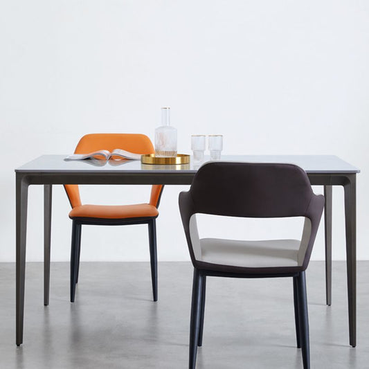 Minimalist Style Upholstered Side Chairs Open Back Arm Side Chairs for Home Clearhalo ' kitchen&dining_furn' 'Dining Chairs' 'Dining Tables & Seating' 'dining_chair' 'furn' 'furn_dining_chair' 'Furniture' 'furniture_dining_chair' 'Kitchen & Dining Furniture' 'kitchen' 1200x1200_70550931-9545-4f68-ac31-605fd94f9da8
