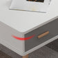 12" - Brede houten tv-standaard, verschuifbare Scandinavische tv-console met 2/3/4 lades
