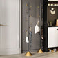 Glam Coat Rack Free Standing Coat Hook Metal Hall Stand Living Room Clearhalo 'Entry & Mudroom Furniture' 'furn' 'furn_hall_tree_coat_racks' 'Furniture' 'Hall Trees & Coat Racks' 'hall_tree_coat_racks' 1200x1200_7059772a-c6ac-45d4-bf3f-e5c8445de505