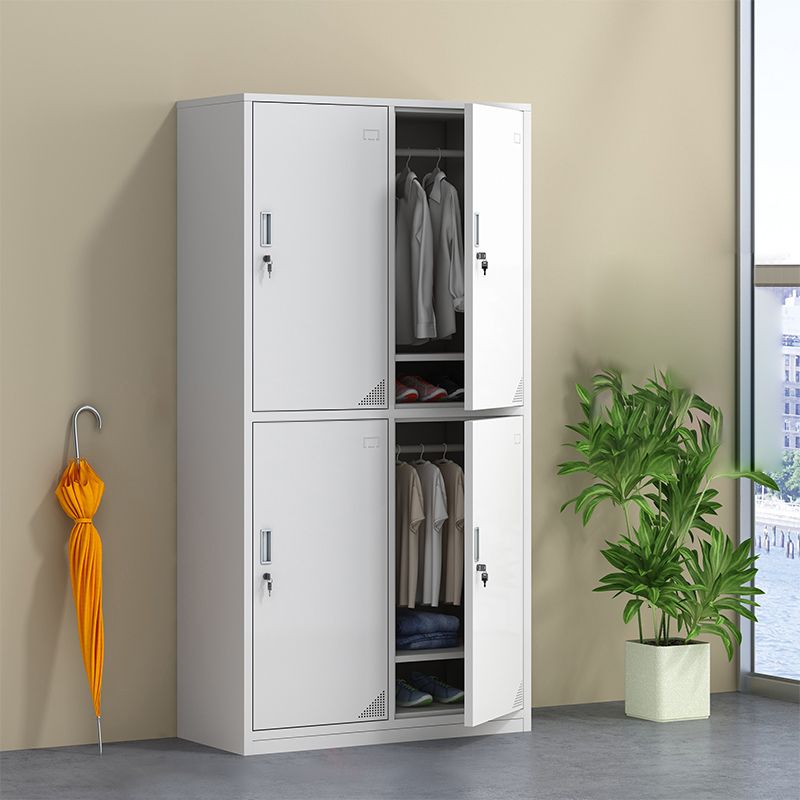 Armadio per armadio in metallo armadio contemporaneo incernierato