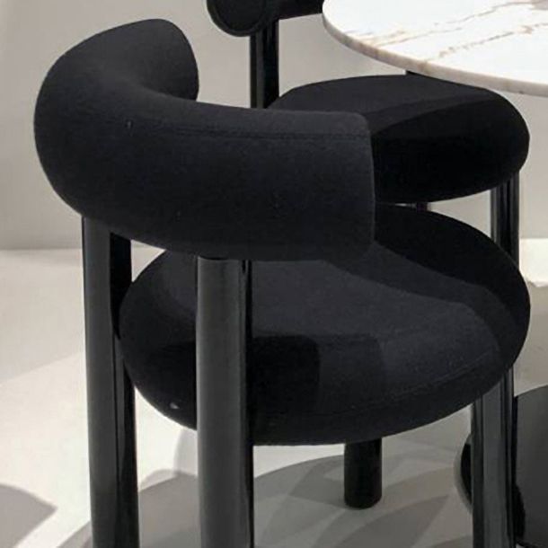 Contemporary Upholstered Armless Dining Chairs Open Back Dining Side Chairs for Home Clearhalo ' kitchen&dining_furn' 'Dining Chairs' 'Dining Tables & Seating' 'dining_chair' 'furn' 'furn_dining_chair' 'Furniture' 'furniture_dining_chair' 'Kitchen & Dining Furniture' 'kitchen' 1200x1200_705decd7-8ac8-4d20-b41b-bc57eab97014