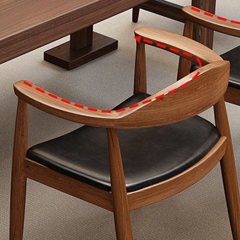 Traditional Style Ash Wood Chairs Kitchen Dining Open Back Arm Chairs Set Clearhalo ' kitchen&dining_furn' 'Dining Chairs' 'Dining Tables & Seating' 'dining_chair' 'furn' 'furn_dining_chair' 'Furniture' 'furniture_dining_chair' 'Kitchen & Dining Furniture' 'kitchen' 1200x1200_705e8168-b6b8-4b60-91ae-924fc503039c