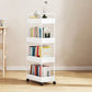Moderne plastic boekenplank pure witte etagere open plank boekenkast