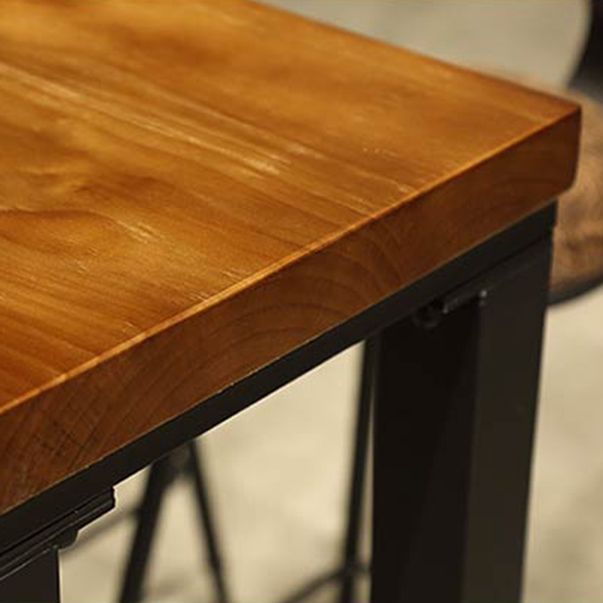 Modern Coffee Shop Bar Table Set 1/2/5/9 Pieces Rectangle Wood Pub Dining Set Clearhalo 'Bar Furniture' 'furn' 'furn_home_bar_bar_sets' 'Furniture' 'Home Bars & Bar Sets' 'home_bar_bar_sets' 'Kitchen & Dining Furniture' 1200x1200_70635e3d-99cb-42df-baa6-a3168c9b3e41