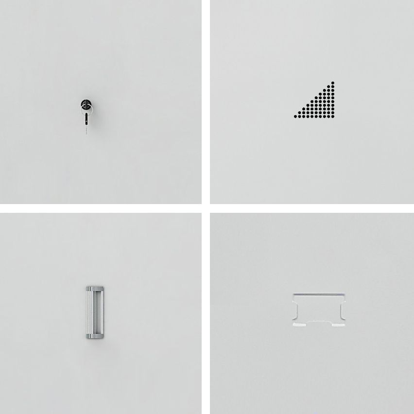 Modern Style Wardrobe Armoire Metal Wardrobe Closet for Home