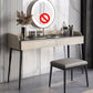 2-Drawer Make-up Vanity Contemporary Makeup Vanity Desk Table Clearhalo 'Bedroom Furniture' 'furn' 'furn_makeup_vanities' 'Furniture' 'Makeup Vanities' 'makeup_vanities' 1200x1200_70692692-cf15-4e2c-adcf-f946d13de66a