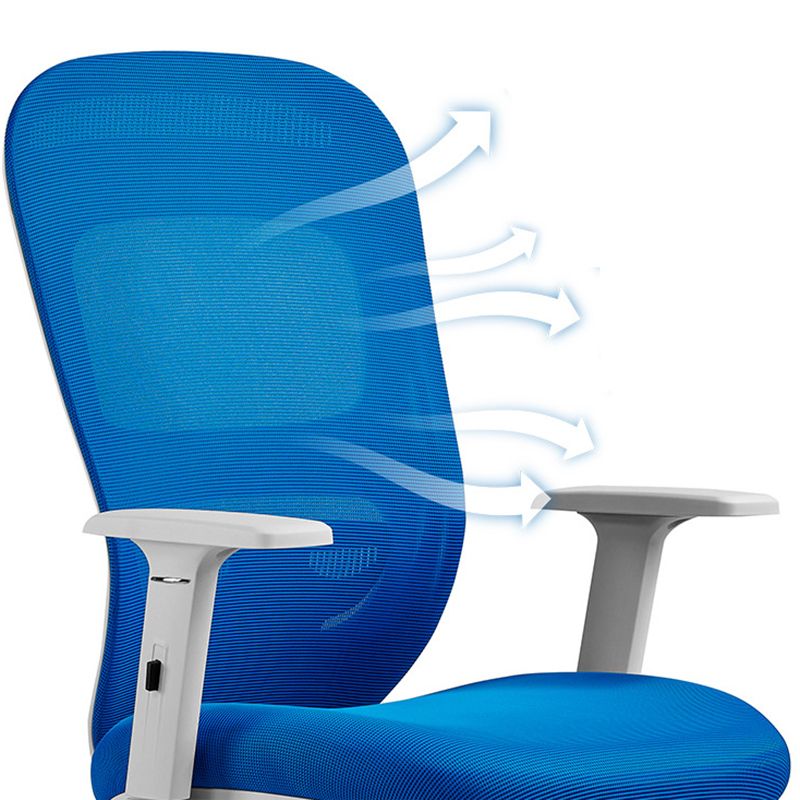 Chaise de bureau à armes amovibles moderne Pas de chaise de bureau pénible