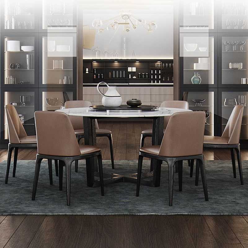 Industrial Dining Side Chair Upholstered Dining Accent Chair Clearhalo 'Dining Chairs' 'Dining Tables & Seating' 'dining_chair' 'furn' 'furn_dining_chair' 'Furniture' 'Kitchen & Dining Furniture' 1200x1200_706e49f0-ee2e-4c3e-a17c-db5873b4c55a