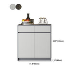 15.75"W Sideboard Contemporary Dining Server for Kitchen and Dining Room without Lamp