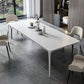 Simplicity Sintered Stone Rectangle Table 4 Legs Base Table for Home Clearhalo ' dining_table' 'Dining Tables & Seating' 'Dining Tables' 'Furniture' 'furniture_dining_table' 'Kitchen & Dining Furniture' 'kitchen&dining_furn' 'kitchen' 'kitchen_dining_table' 1200x1200_7070d45a-6c58-4e48-ae50-8ac842305f75