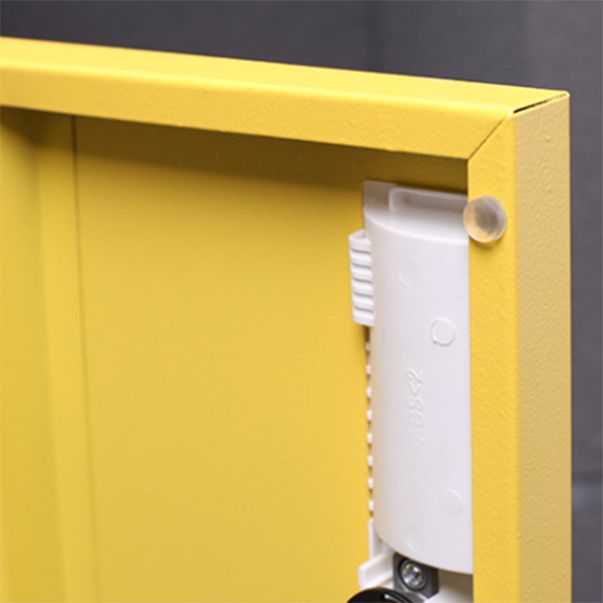 Contemporary Wardrobe Metal Wardrobe Closet for Home,35.43" D x 15.75" W x 39.37" H Clearhalo 'Armoires & Wardrobes' 'armoires_wardrobes' 'Bedroom Furniture' 'furn' 'furn_armoires_wardrobes' 'Furniture' 1200x1200_7074072a-20c6-4716-a681-95bc82f32c50