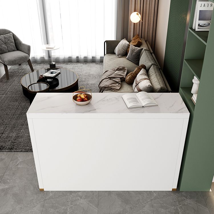 Tavolo da pranzo in pietra rettangolare tavolo da pranzo industriale con base di piedistallo