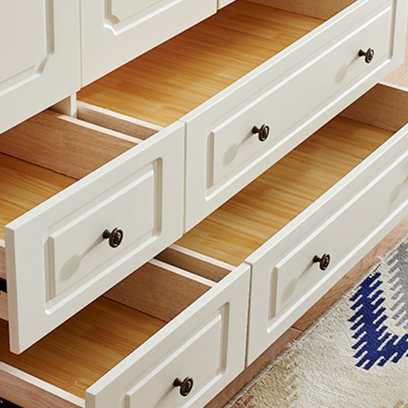 Armario rectangular Gabinete Náutico Estilo náutico Armario de madera de madera