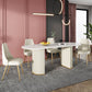 Double Pedestal Dinner Table Traditional Luxury Oval Dining Table for Home Clearhalo 'Dining Tables & Seating' 'Dining Tables' 'dining_table' 'furn' 'furn_dining_table' 'Furniture' 'furniture_dining_table' 'Kitchen & Dining Furniture' 'kitchen' 'kitchen_dining_table' 1200x1200_707b1ee2-46e0-4ffd-bba0-f542e0c8c0e1