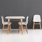 Modern Style Chairs Dining Armless Chairs with Wooden Legs for Kitchen Clearhalo ' kitchen&dining_furn' 'Dining Chairs' 'Dining Tables & Seating' 'dining_chair' 'furn' 'furn_dining_chair' 'Furniture' 'furniture_dining_chair' 'Kitchen & Dining Furniture' 'kitchen' 1200x1200_707b418a-d961-45fc-9561-ab4aaa477563