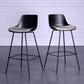Modern Plastic Bar-stool Bucket Seat Counter Bar Stool with Metal Legs Clearhalo 'Bar Furniture' 'Bar Stools' 'bar_stools' 'furn' 'furn_bar_stools' 'Furniture' 'Kitchen & Dining Furniture' 1200x1200_707d99c7-acf9-4505-8512-071b4832d430