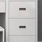 Engineered houten witte garderobe kast moderne garderobe kast