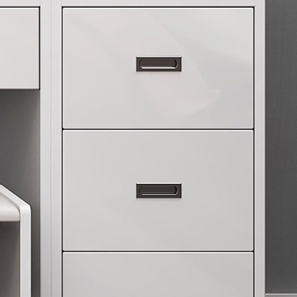 Engineered houten witte garderobe kast moderne garderobe kast