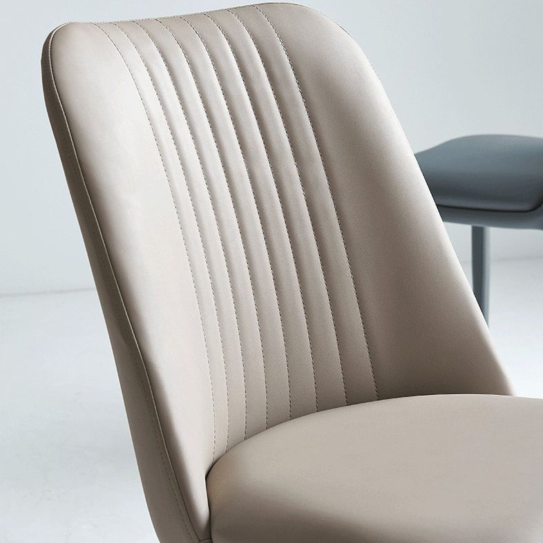 Industrial Home Side Chair Solid Back Metal Upholstered Dining Room Chair Clearhalo ' kitchen&dining_furn' 'Dining Chairs' 'Dining Tables & Seating' 'dining_chair' 'furn' 'furn_dining_chair' 'Furniture' 'furniture_dining_chair' 'Kitchen & Dining Furniture' 'kitchen' 1200x1200_7084187e-d1b9-4fd3-9afd-7e458bb0e233