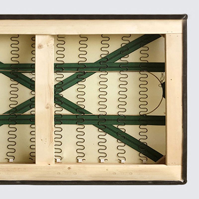 Sezioni grigie in pelle finta 34.6 "H sezionali bracciati svasati per soggiorno