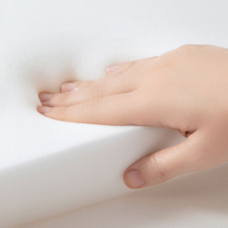 Contemporary Faux Leather Pillow Top Arm Sofa Ottoman Included