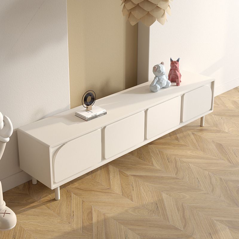 Console TV TV contemporanea console TV White TV con le porte