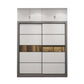 Contemporary Wardrobe Closet Engineered Wood Wardrobe Cabinet