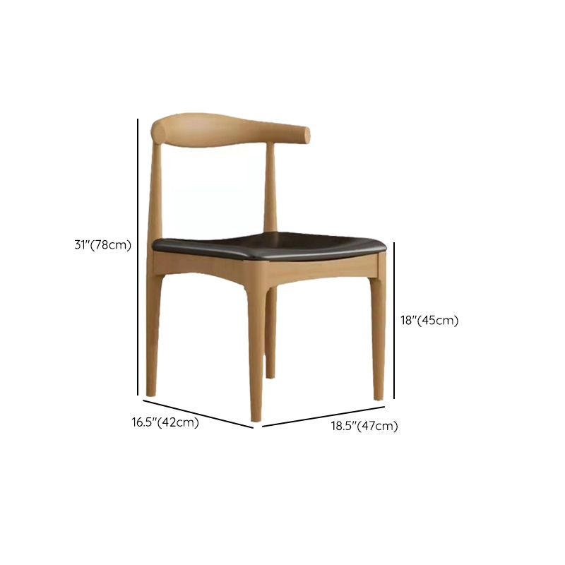 Industrial Natural Finish Dining Table Set 1/2/5 Pcs Solid Wood Dinette Set for Home Clearhalo 'Dining Room Sets' 'Dining Tables & Seating' 'dining_room_set' 'furn' 'furn_dining_room_set' 'Furniture' 'Kitchen & Dining Furniture' 1200x1200_70989b50-e877-479b-aabb-fce0ced9efde