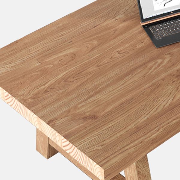 Solid Wood Office Table Contemporary Wood Color Meeting Table Clearhalo 'furn' 'furn_office_desk' 'Furniture' 'Office Desks' 'Office Furniture' 'office_desk' 1200x1200_709a7217-734a-4f95-bba1-833bf99f3671
