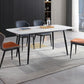 Industrial Standard Kitchen Dining Table Sintered Stone Rectangle Dining Table with 4 Legs Base Clearhalo ' dining_table' 'Dining Tables & Seating' 'Dining Tables' 'furn' 'furn_dining_table' 'Furniture' 'furniture_dining_table' 'Kitchen & Dining Furniture' 'kitchen&dining_furn' 'kitchen' 'kitchen_dining_table' 1200x1200_709cebdb-1d38-462d-8306-00ebc54dd285
