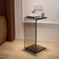Abstract End Table Plastic Square Side Sofa Side Accent Table