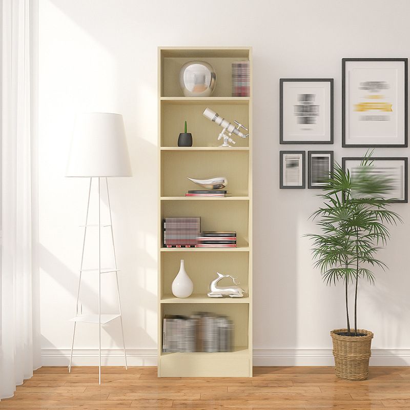 Contemporary Style Bookcase Closed Back Bookshelf for Home Office Study Room Clearhalo 'Bookcases' 'furn' 'furn_bookcases' 'Furniture' 'furniture_bookcases' 'Office Furniture' 1200x1200_709ec5c2-ec2c-46ad-b98c-186b22780feb