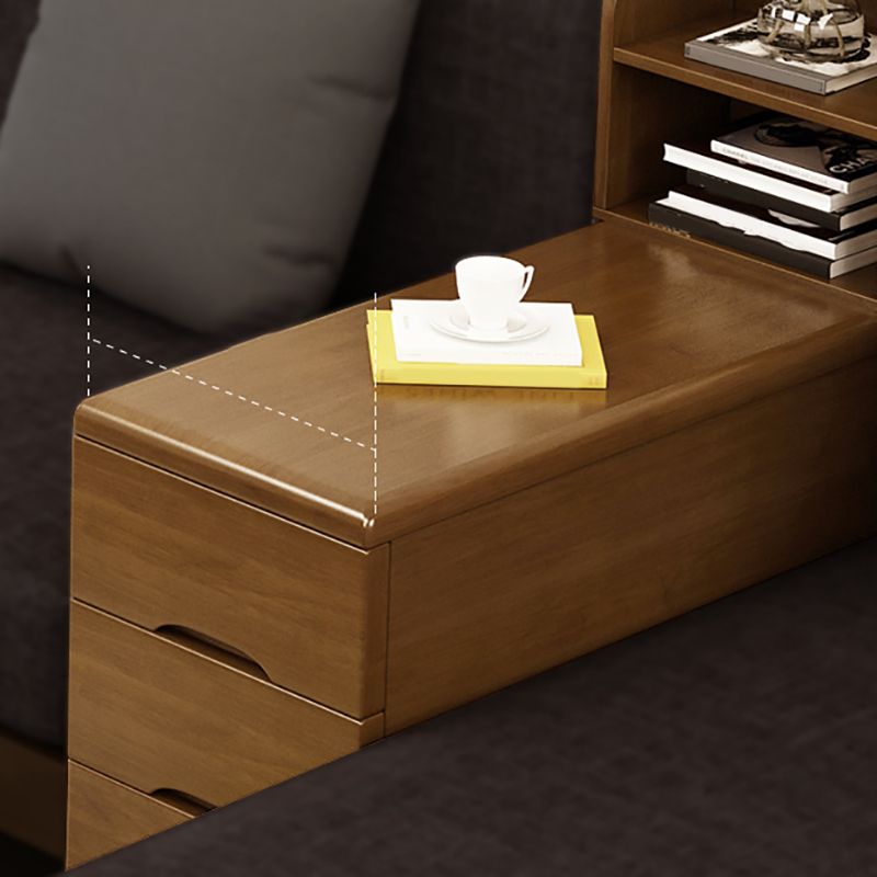 Craftsman verzonken armbank met kussens 33.46 "voor woonkamer