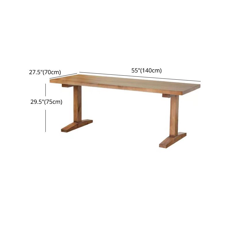 Modern 1/2/3/5 Pieces Beige Dinette Set Pine Wood Rectangle Dining Table Set Clearhalo 'Dining Room Sets' 'Dining Tables & Seating' 'dining_room_set' 'furn' 'furn_dining_room_set' 'Furniture' 'furniture_dining_room_set' 'Kitchen & Dining Furniture' 1200x1200_70a7c050-b558-4e6d-a997-ea5736adcc2e