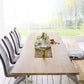 Pine Wood Home Dining Table Industrial Rectangle Kitchen Table