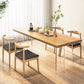 Juego de mesa de comedor acrílico moderno 1/2/5/7 PCS Set de muebles de comedor de madera natural