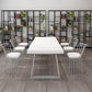 Traditional Luxury Dining Table Solid Wood Sled Base Dining Room Furniture Clearhalo ' dining_table' 'Dining Tables & Seating' 'Dining Tables' 'furn' 'furn_dining_table' 'Furniture' 'furniture_dining_table' 'Kitchen & Dining Furniture' 'kitchen&dining_furn' 'kitchen' 'kitchen_dining_table' 1200x1200_70bd2176-1201-421b-b15f-6a2fcdcce513