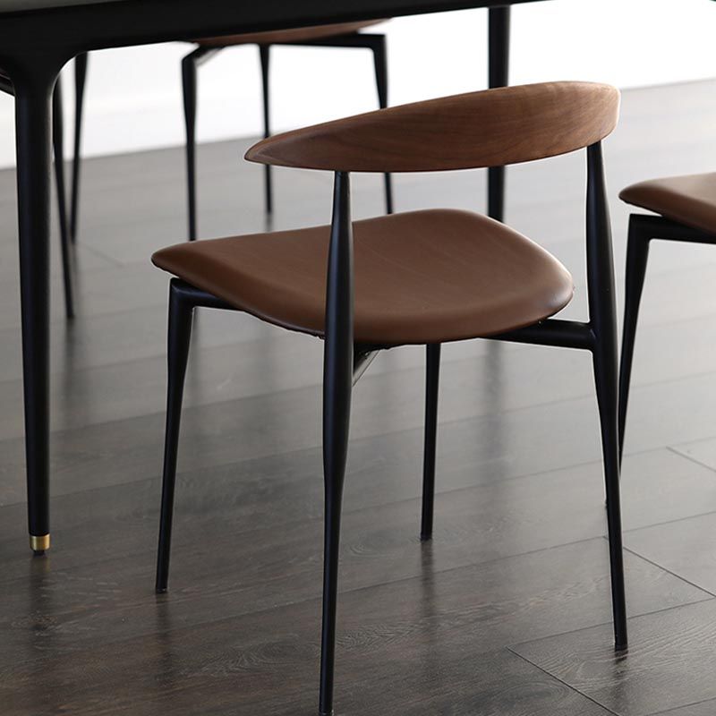 Sedia da pranzo industriale sedia da pranzo in metallo per ristorante