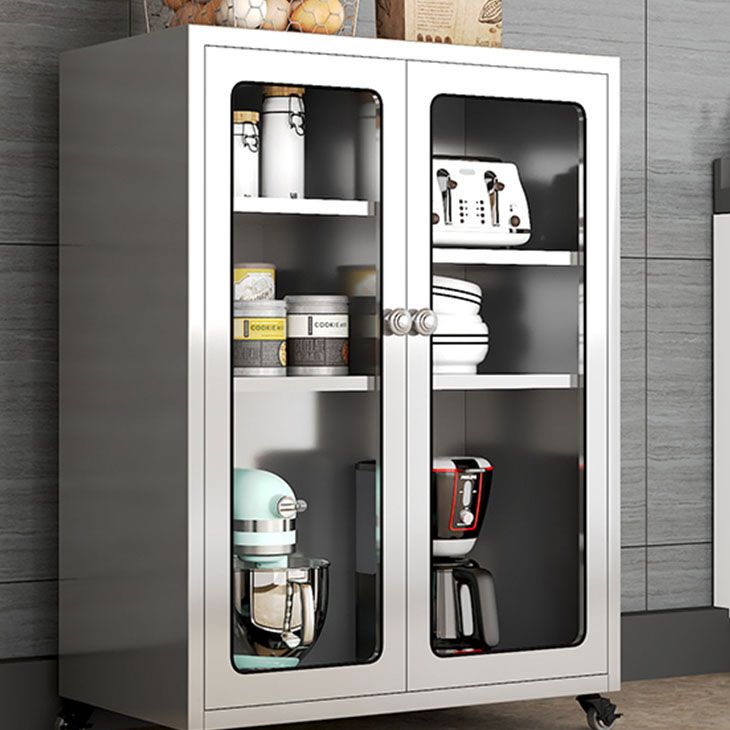 Panneau latéral de style moderne Carte de métal latérale avec porte à domicile