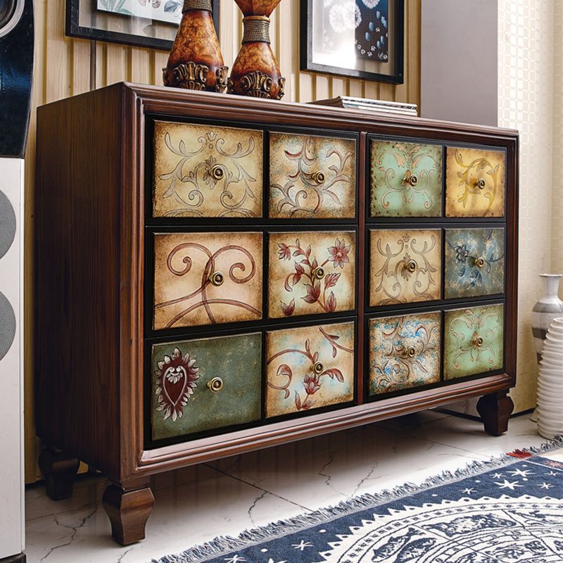 American Retro Storage Chest Solid Wood Storage Chest Dresser for Bedroom Clearhalo 'Bedroom Furniture' 'Dressers & Chests' 'dressers_chests' 'furn' 'furn_dressers_chests' 'Furniture' 1200x1200_70c38ed5-83c7-41ae-b11a-34c5ef22ec4e